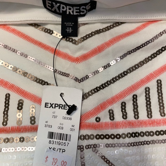 Sequin mini skirt - Picture 4 of 5